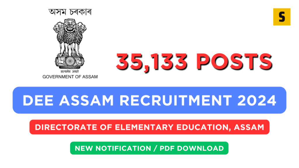 DEE Assam Recruitment